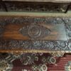 Vintage Walnut Wood Traditional Table-SoUnique.PK